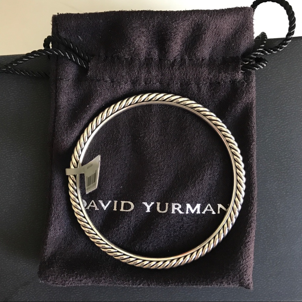 David Yurman Women’s Silver Cable Bracelet